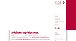 Desktop Screenshot of kohl.bz.it